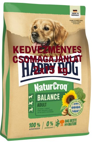 Happy Dog Nature Croq Balance 2x15kg Kedvezményes csomag