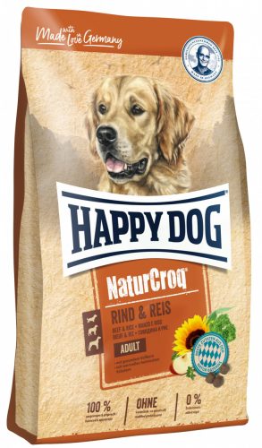 Happy Dog NaturCroq Rind &Reis Marhával és Rizzsel 1kg