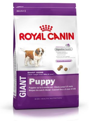 Royal Canin SHN Giant Puppy Prémium Minőségű Száraz Kutyatáp Óriás Testű Kölyökkutyáknak 15kg - Teljes Értékű Táplálék Egészséges Növekedésért