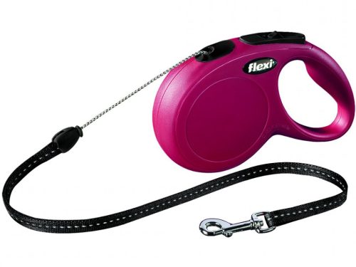 Flexi Classic S Kötélpóráz 8m Piros Könnyű és Biztonságos Vezetés Kis- és Közepes Testű Kutyáknak