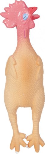 Flamingo Kutyajáték Latex Csirke Kicsi 24cm - Tartós és Rágásálló Játék Közepes Testű Kutyáknak