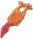 Flamingo Kutyajáték Latex Csirke Mini 13cm - Tartós és Rágásálló Játék Kistestű Kutyáknak