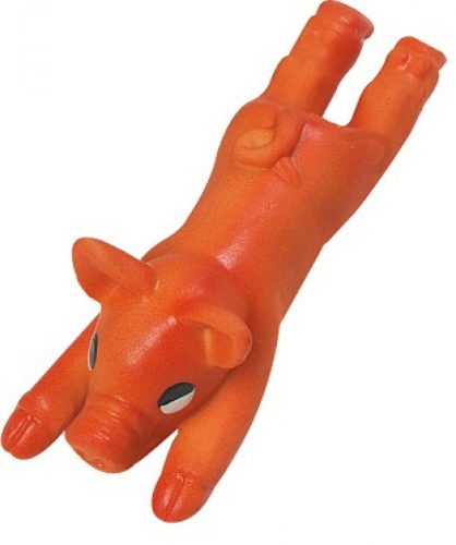 Flamingo Kutyajáték Latex Malac Mini 13cm - Tartós és Rágásálló Játék Kistestű Kutyáknak