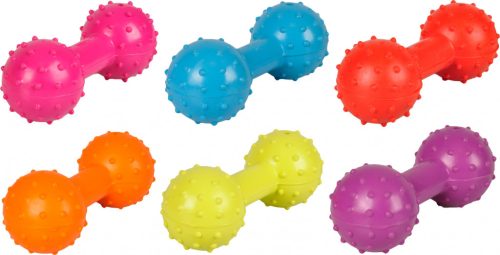 Flamingo Kutyajáték Gumi Apport Csengővel 12cm - Tartós és Rágásálló Játék Kutyáknak