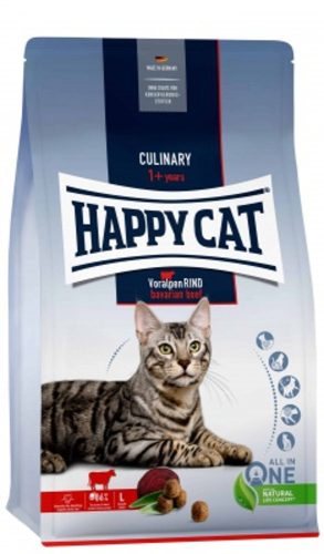 Happy Cat Culinary Adult Voralpen-Rind Száraz Macskaeledel Felnőtt Macskáknak 300g - Könnyen Emészthető Bavarian Marhával