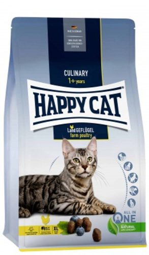 Happy Cat Culinary Adult Land-Geflügel Száraz Macskaeledel Felnőtt Macskáknak 4kg - Gabonamentes, Baromfival
