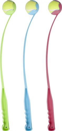 Flamingo Kutyajáték Teniszlabda Hajító 65cm - Interaktív és Tartós Játék Kutyáknak