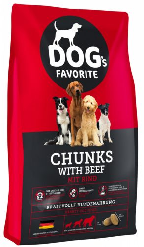 Happy Dog Favorit Chunks Beef 15 kg