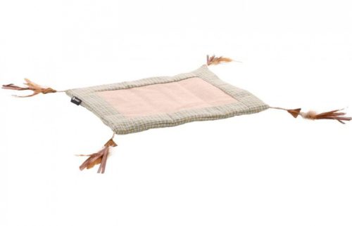 Flamingo Kaparómatrac Bézs 44 x 34cm - Falra Szerelhető, Természetes Sisal Macskakaparó