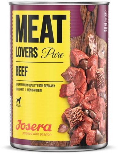 Josera MeatLovers Menu Csirke & Sárgarépa 6x400g - Gabonamentes Nedves Eledel Felnőtt Kutyáknak