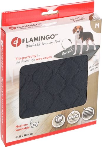 Flamingo Mosható Kutyapelenka Szürke M - Környezetbarát és Tartós Megoldás Közepes Testű Kutyáknak