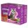 Whiskas Alutasakos 12 Pack Krémes Junior Kölyök Macskák Részére Csirke, Marha, Bárány és Pulyka Ízesítéssel 50g 12db - Teljes Értékű és Ízletes Táplálás Növekedéshez