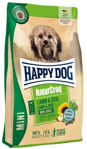 Happy Dog NaturCroq Mini Lamb & Rice  Bárány&Rizs 4 kg 