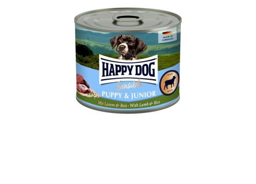 Happy Dog Konzerv Puppy Junior Bárány 200g