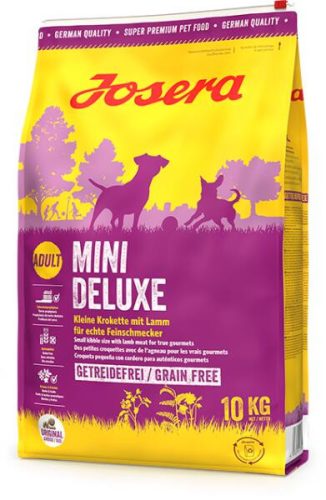 Josera Mini Deluxe Száraz Kutyatáp Bárányhússal 10kg - Gabonamentes Eledel Kistestű Felnőtt Kutyáknak
