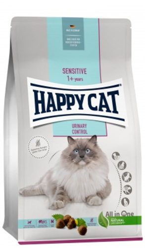 Happy Cat Sensitive Urinary Control Száraz Macskaeledel 1,3kg - Gluténmentes, Csökkentett Ásványianyag-tartalmú Táplálék Érzékeny Húgyúti Rendszerű Felnőtt Macskáknak
