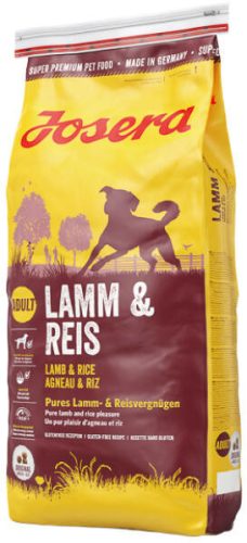 Josera Adult Lamb & Rice Száraz Kutyatáp Gabonamentes Bárányhússal és Rizzsel 12.5kg - Felnőtt Kutyáknak