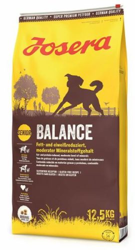Josera Balance Senior 12.5 kg - Csökkentett Kalóriatartalmú Száraztáp Idős Kutyáknak