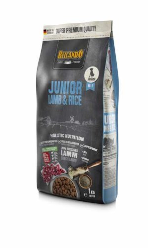 Belcando Junior Lamb & Rice Prémium Minőségű Száraztáp Kölyökkutyáknak Friss Bárányhússal és Rizzsel 1kg - Kiegyensúlyozott Fejlődésért és Érzékeny Emésztésért