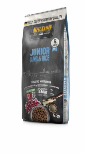 Belcando Junior Lamb & Rice Prémium Minőségű Száraztáp Kölyökkutyáknak Friss Bárányhússal és Rizzsel 12.5kg - Kiegyensúlyozott Fejlődésért és Érzékeny Emésztésért
