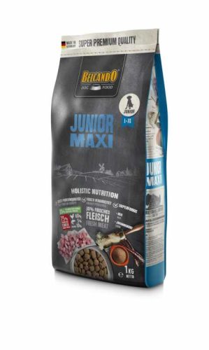 Belcando Junior Maxi Prémium Minőségű Száraztáp Nagytestű Kölyökkutyáknak Friss Baromfihússal 1kg - Kiegyensúlyozott Növekedésért és Egészséges Emésztésért
