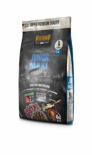 Belcando Junior Maxi Prémium Minőségű Száraztáp Nagytestű Kölyökkutyáknak Friss Baromfihússal 4kg - Kiegyensúlyozott Növekedésért és Egészséges Emésztésért