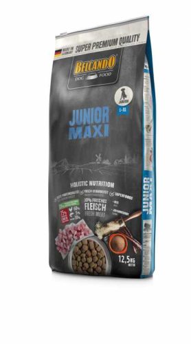 Belcando Junior Maxi Prémium Minőségű Száraztáp Nagytestű Kölyökkutyáknak Friss Baromfihússal 12.5kg - Kiegyensúlyozott Növekedésért és Egészséges Emésztésért
