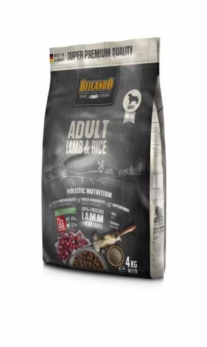 Belcando Adult Lamb & Rice Prémium Minőségű Száraztáp Felnőtt Kutyáknak Friss Bárányhússal és Rizzsel 4kg - Érzékeny Emésztésű Kutyák Számára Kifejlesztve