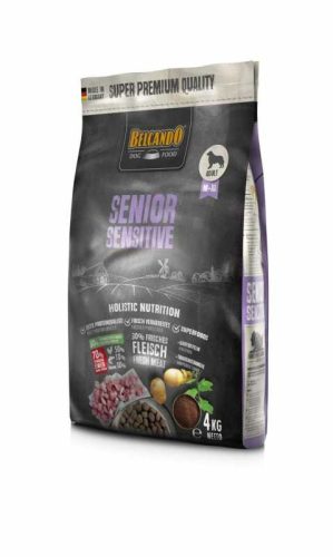 Belcando Senior Sensitive Prémium Minőségű Száraztáp Idős Kutyáknak Friss Baromfihússal 4kg - Érzékeny Emésztésű Kutyák Számára Kifejlesztve