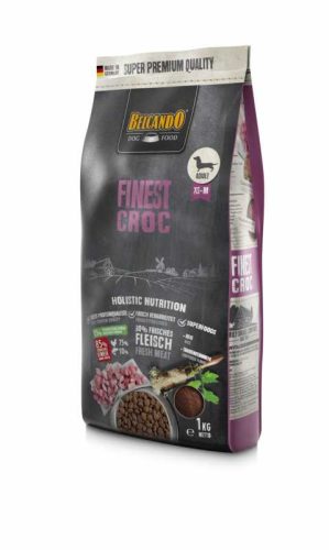 Belcando Finest Croc Prémium Minőségű Száraztáp Kistestű és Közepes Testű Felnőtt Kutyáknak Friss Baromfihússal 4kg - Ízletes Táplálásért és Egészséges Emésztésért