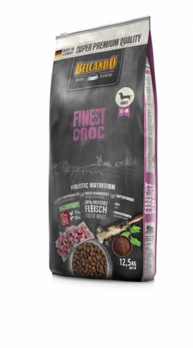 Belcando Finest Croc Prémium Minőségű Száraztáp Kistestű és Közepes Testű Felnőtt Kutyáknak Friss Baromfihússal 12.5kg - Ízletes Táplálásért és Egészséges Emésztésért