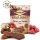 Carnilove Dog True Fresh Jerky Snack Pulyka & Szarvas Filé Jutalomfalat Kutyáknak 100g - Gabonamentes, 90% Hústartalom