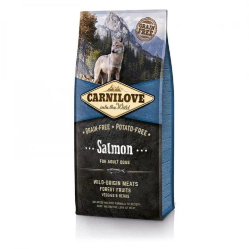 Carnilove Adult Lazac Gabonamentes Száraztáp Felnőtt Kutyáknak 12kg