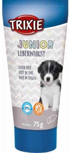 Trixie Junior Májkrém 75g - Gluténmentes, Cukormentes, Magas Hústartalmú Jutalomfalat Kölyökkutyáknak